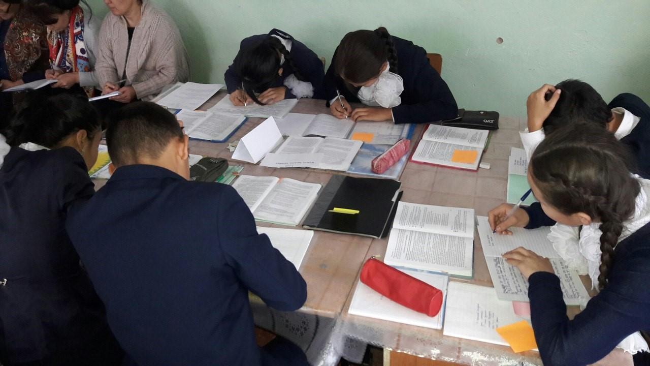 Жаңа білім беру мазмұны бойынша өткізілген сабақ