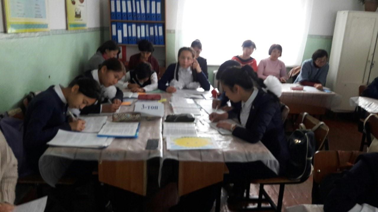 Жаңа білім беру мазмұны бойынша өткізілген сабақ